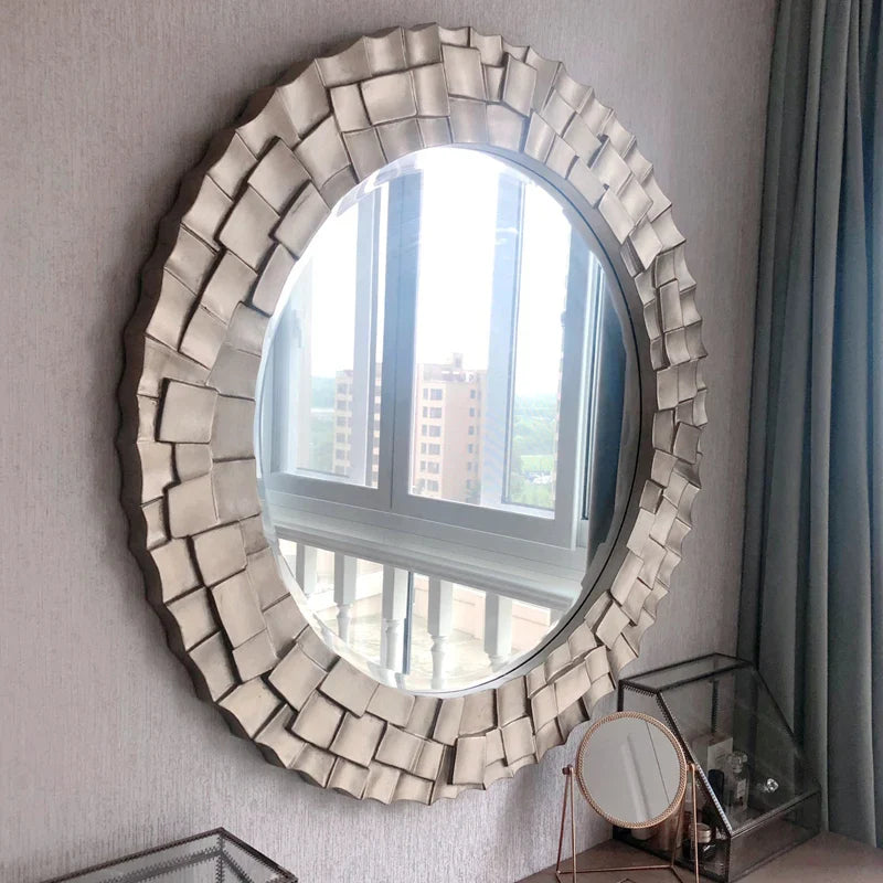 Custom Three-Dimensional Porch Mirror