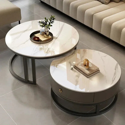 Minimalist Round Coffee Table