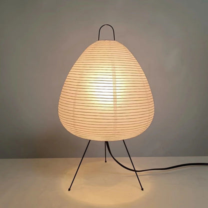 Japanese Rice Paper Lantern Led Table Lamp