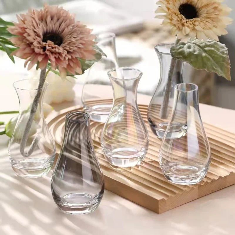 Luxury Simple Wind Glass Vase