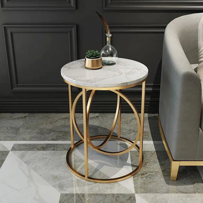 Nordic Marble Round Coffee Table