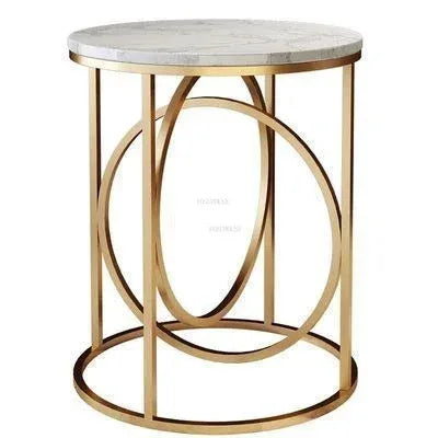 Nordic Marble Round Coffee Table