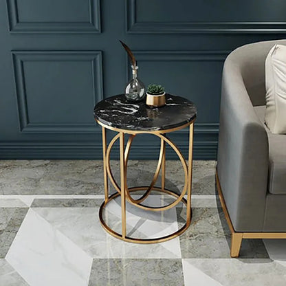 Nordic Marble Round Coffee Table