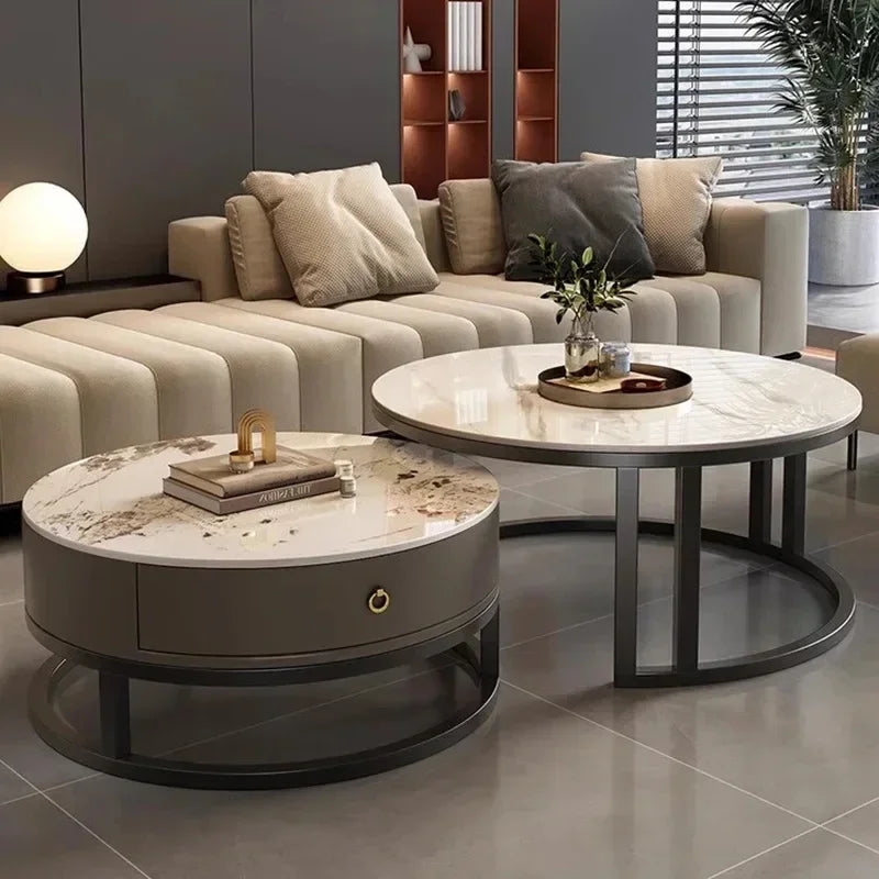 Minimalist Round Coffee Table