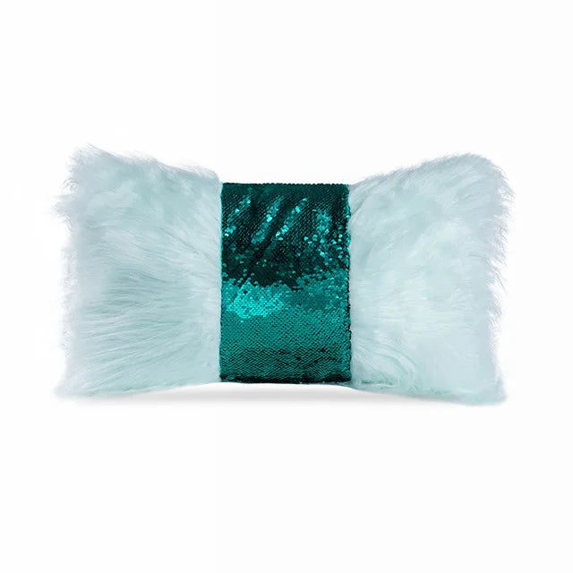 Luxury Sequin Fur Cushion Cover